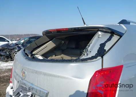 2011 Cadillac Srx Luxury Collection from USA, damaged, VIN 3GYFNAEY6BS640803